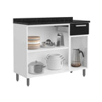 Cozinha Completa em Aço 14 Portas 1 Gaveta Múltipla Bertolini