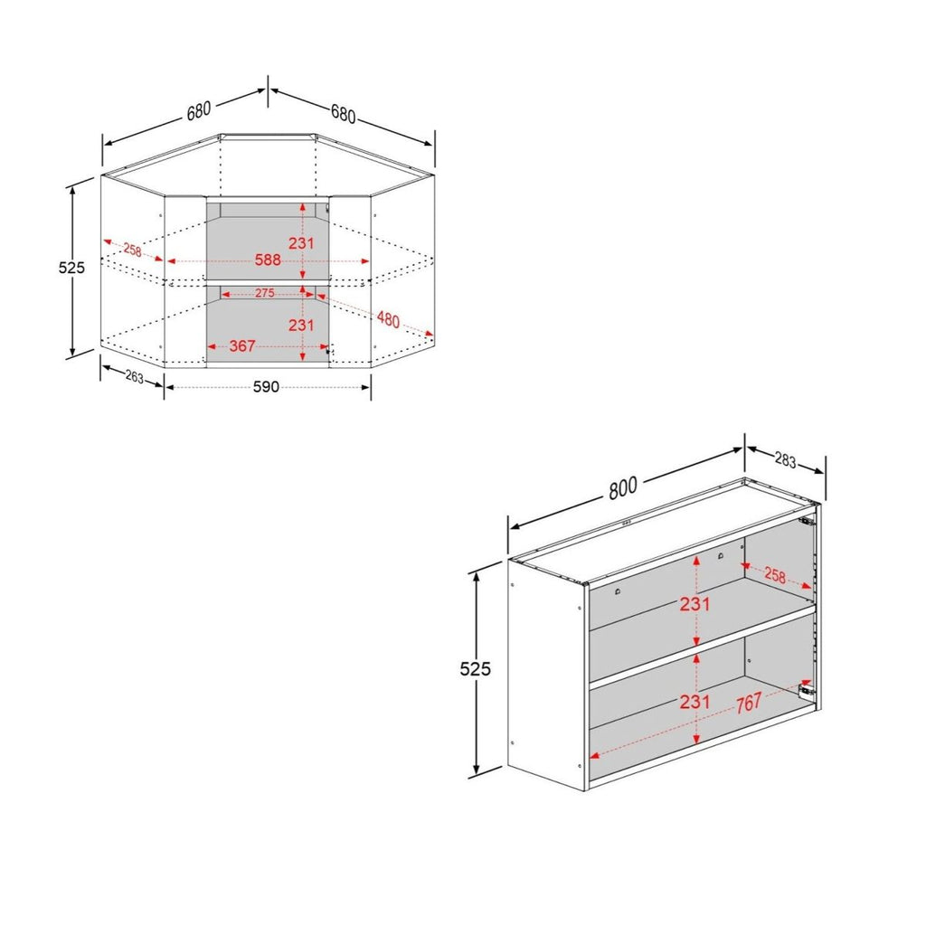 Cozinha Completa de Canto em Aço 9 Peças Bella Bertolini
