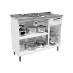 Cozinha Completa Aço com Pia 8 Ptas 1 Gav Múltipla Bertolini