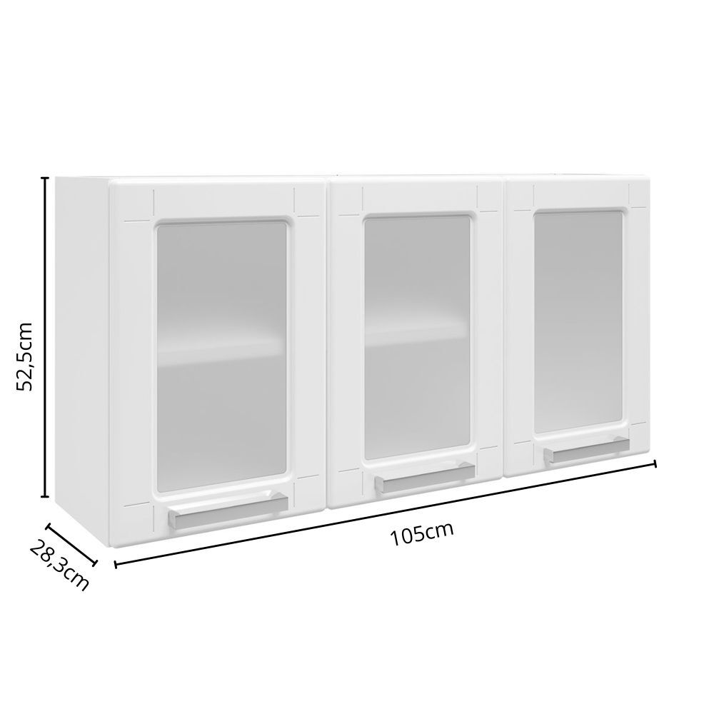 Cozinha Completa em Aço com Pia 12 Portas Múltipla Bertolini