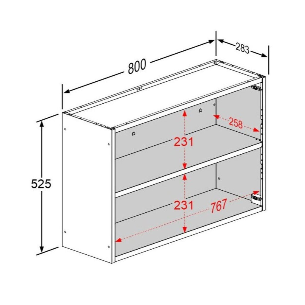 Cozinha Completa em Aço com Tampo 16 Portas 2 Gavetas Estilo Bertolini