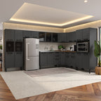 Cozinha Completa 9 Peças em Aço com Pia Estilo Bertolini