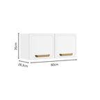 Cozinha Completa em Aço com Pia 2 Gavetas 14 Portas Bella Bertolini