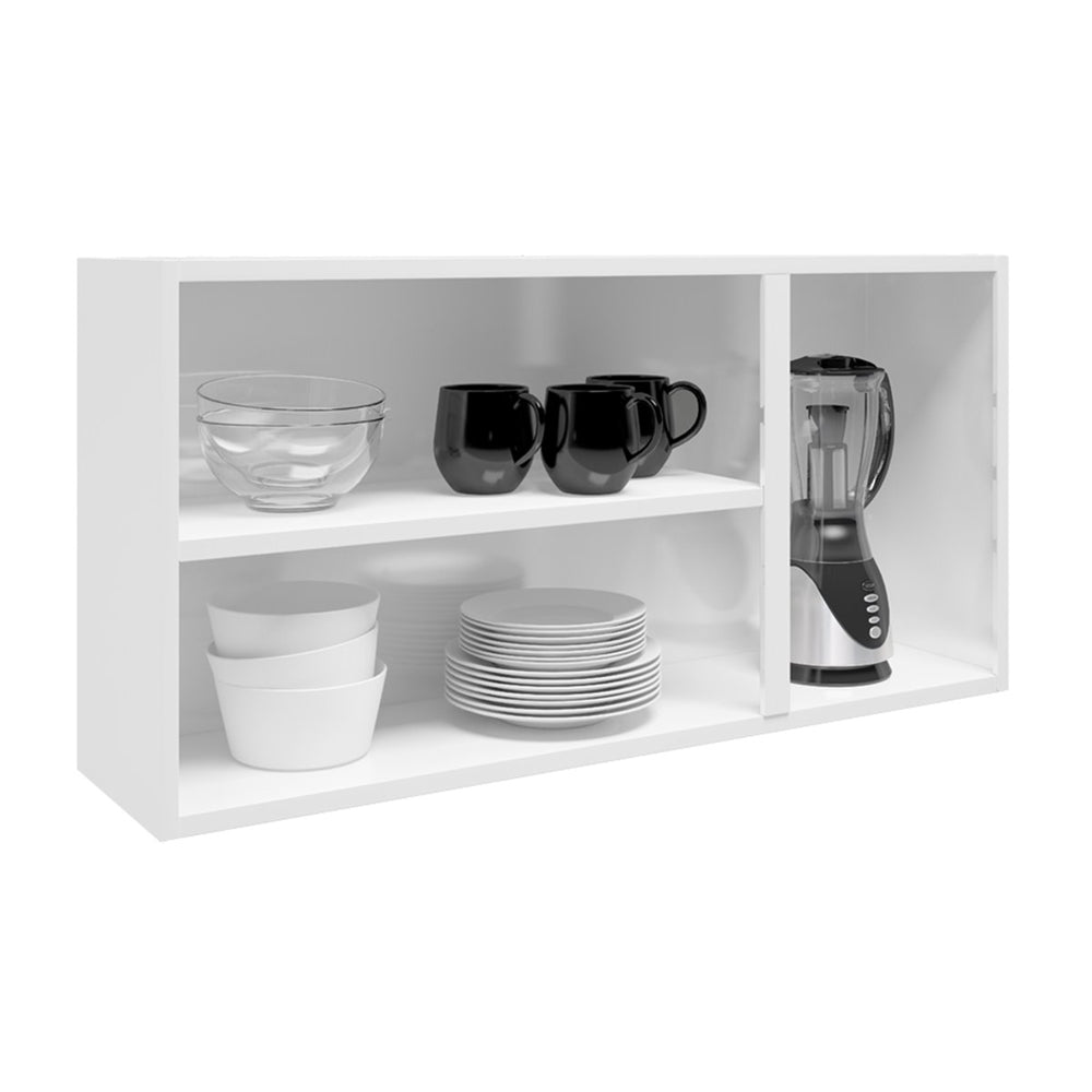 Cozinha Compacta em Aço com Tampo MDP 6 Portas 2 Gavetas Colors Bertolini