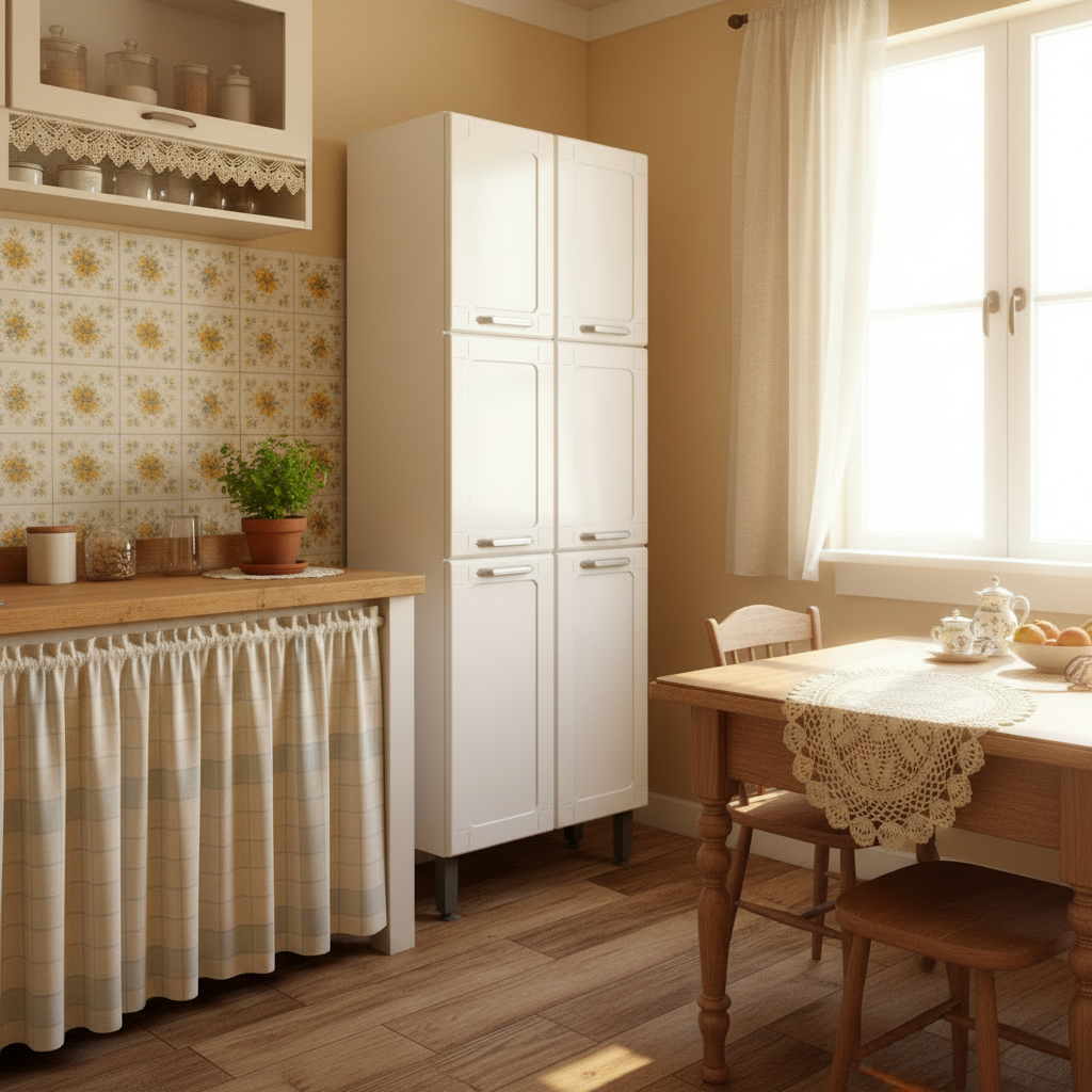 Paneleiro de Cozinha em Aço 6 Portas Dona Maria Bertolini