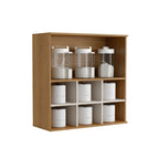 Armário Aéreo de Cozinha com 1 Porta e 6 Nichos Serena Bertolini