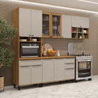 Cozinha Completa 10 Portas 4 Gavetas Serena Bertolini