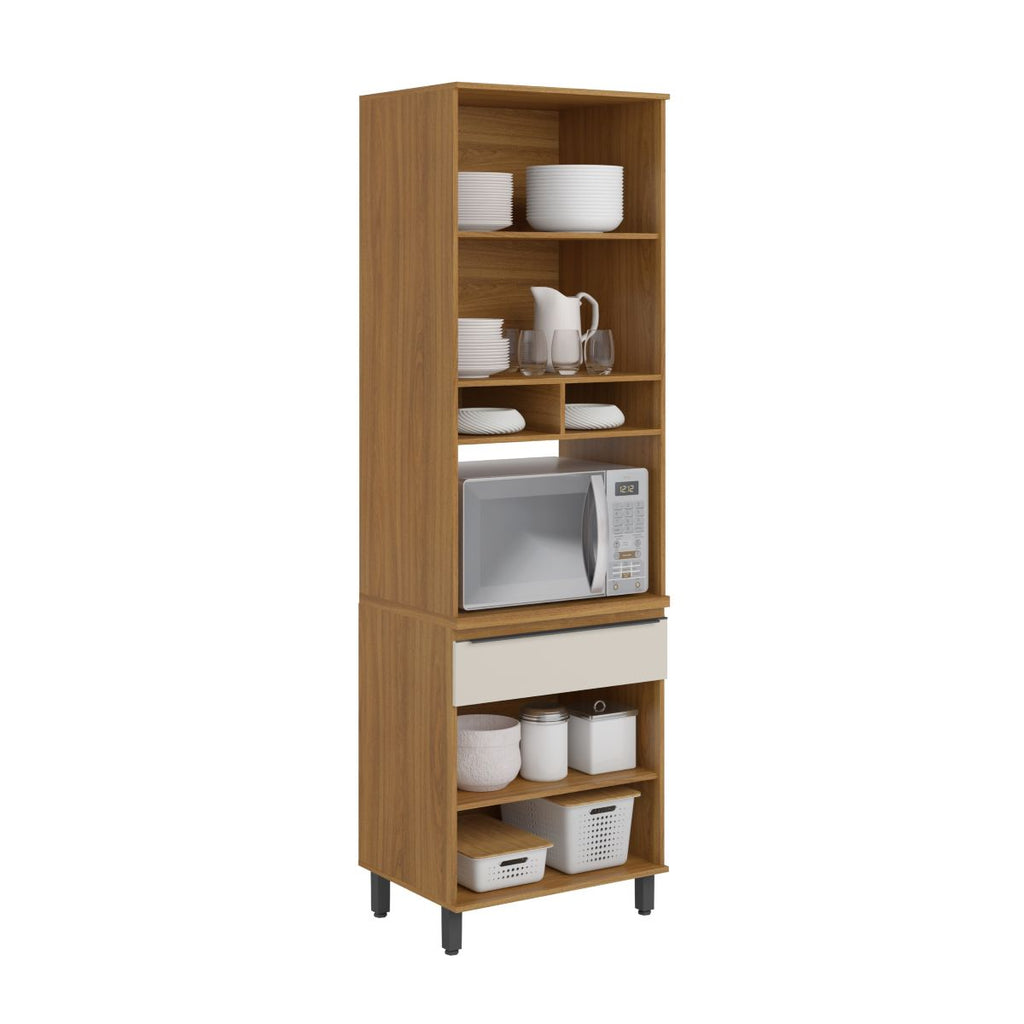 Torre Quente para Cozinha 1 Forno 1 Gavetas 4 Portas Serena Bertolini