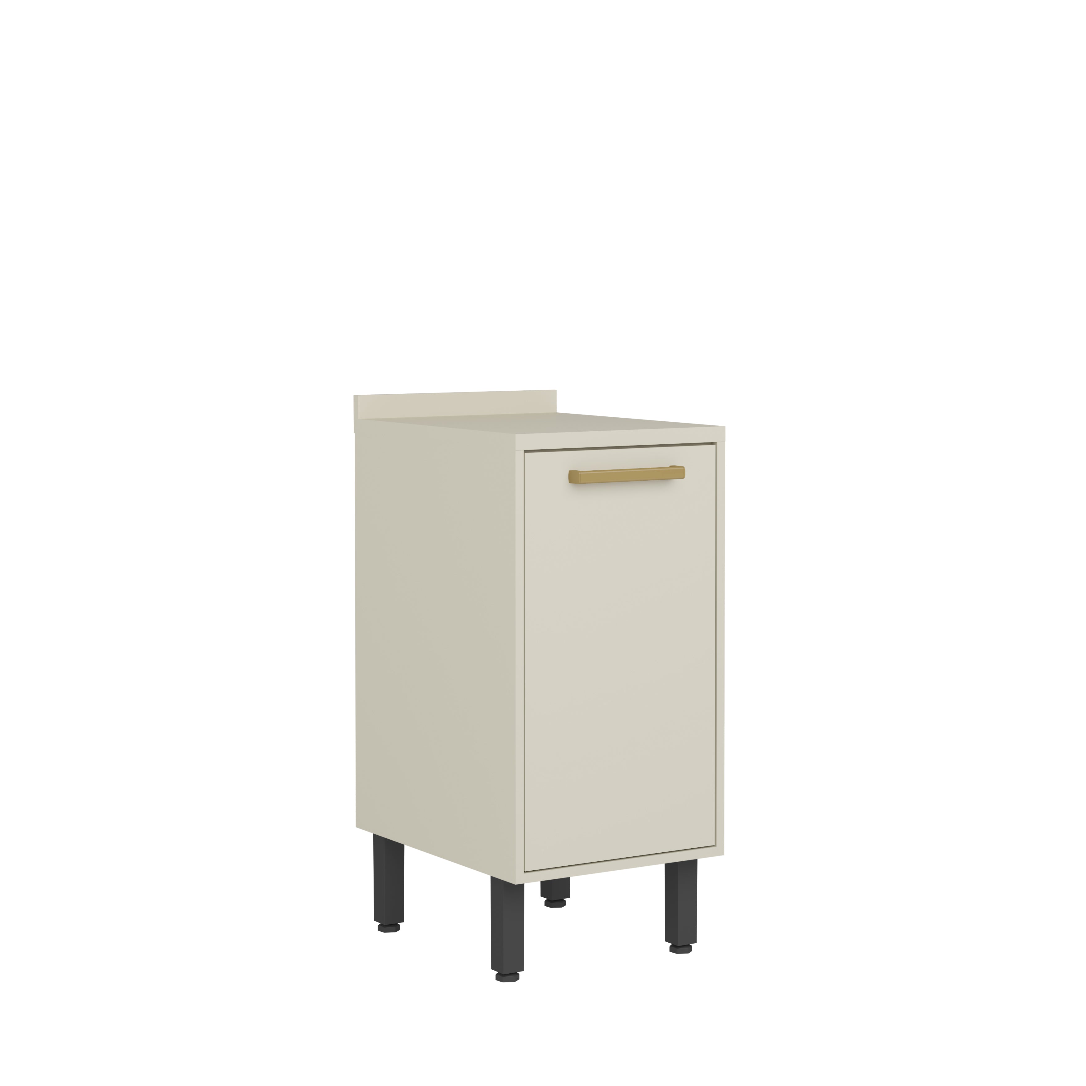Balcão 40cm com Tampo e 1 Porta Bossa Nova Bertolini