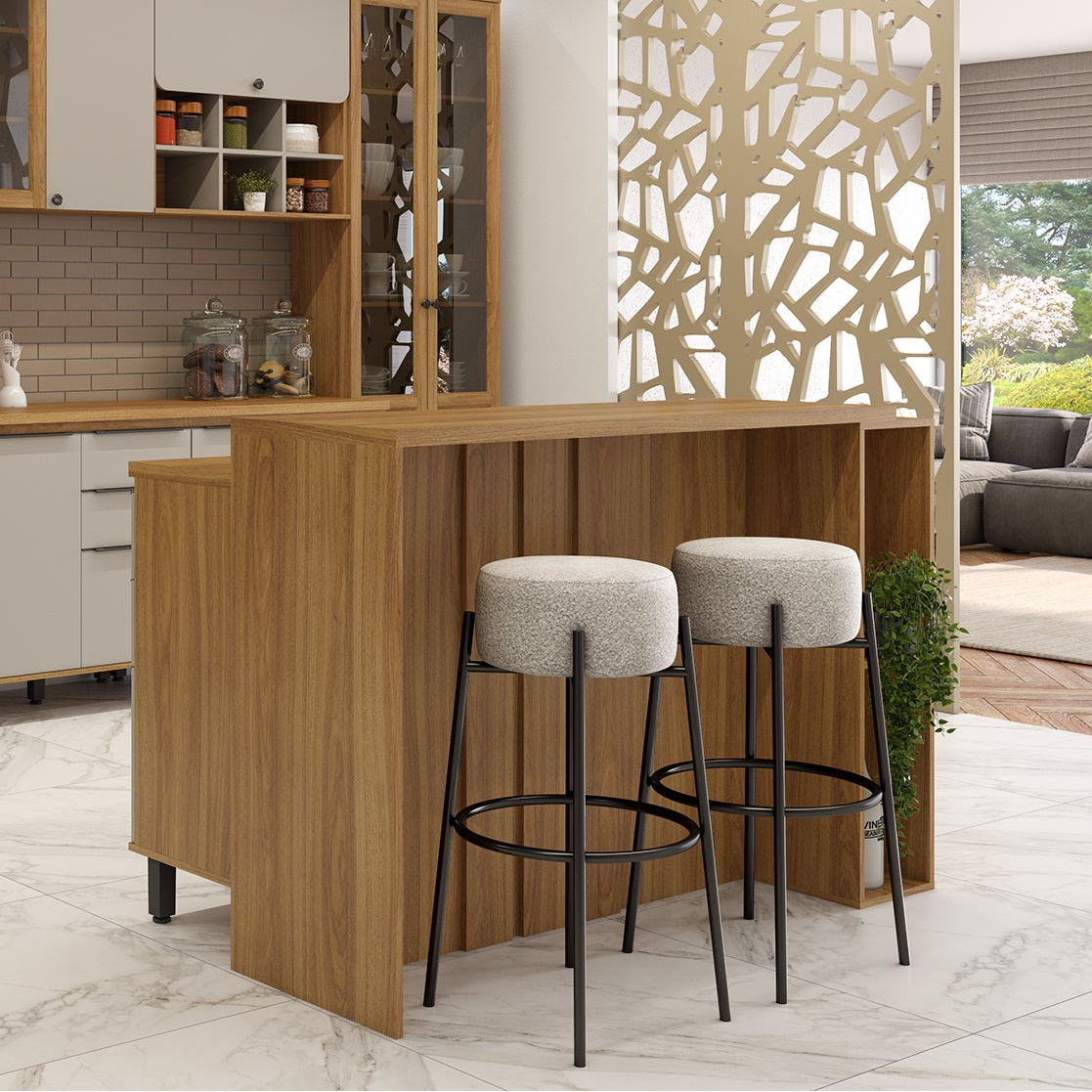 Bancada para Cozinha 149 cm Serena Bertolini