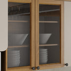 Armário Aéreo de Cozinha 120 cm 3 Portas Serena Bertolini
