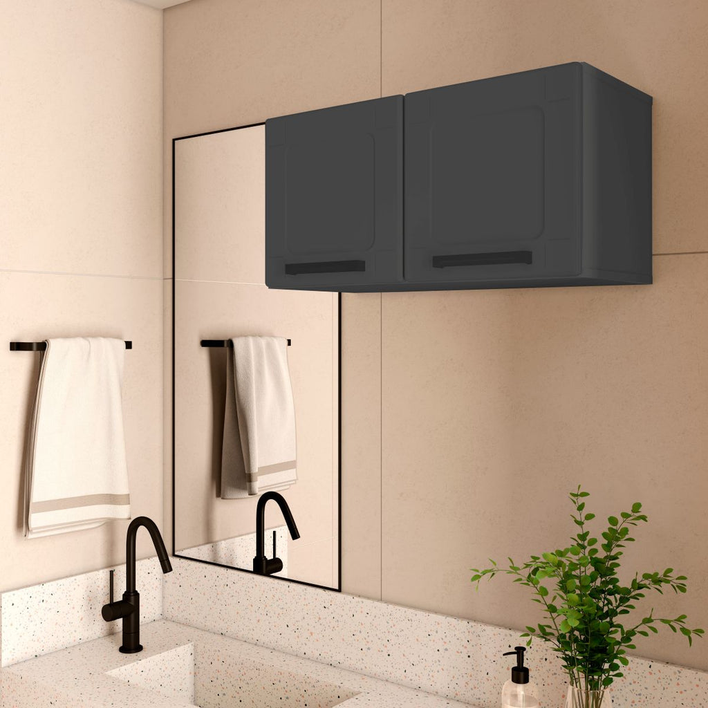 Armário Aéreo Multiuso 2 Portas 70 cm Bertolini