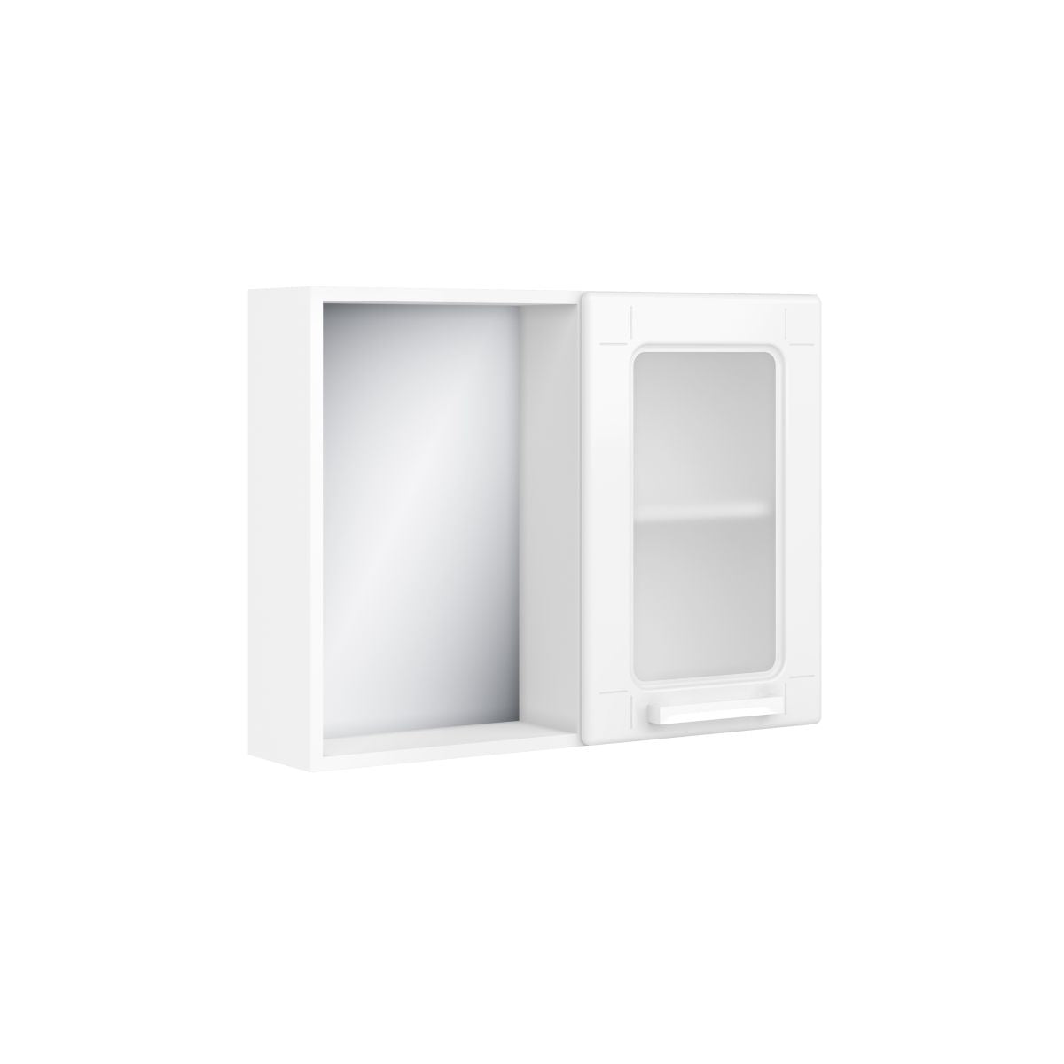 Conjunto para Banheiro 70 cm Gabinete e Aéreo Multi Bertolini