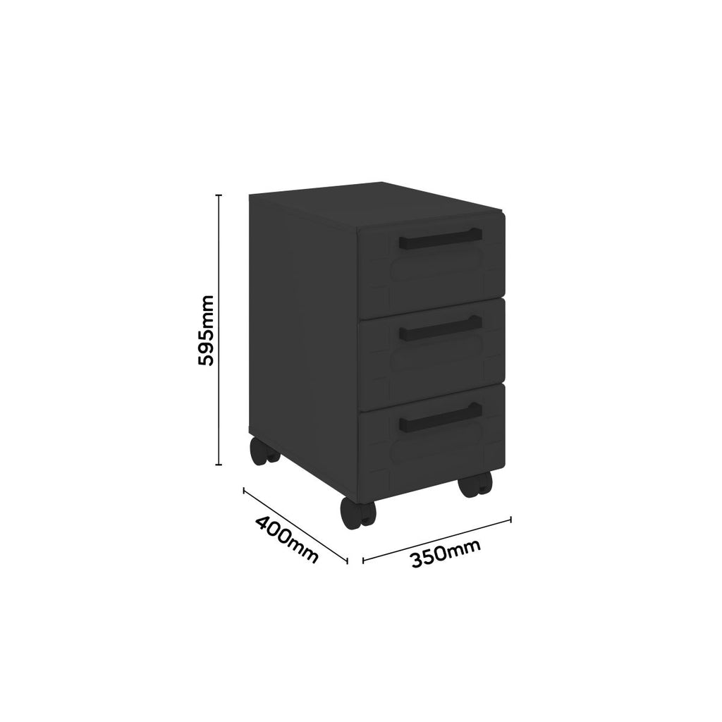 Conjunto Home Office com Escrivaninha e Gaveteiro Multi Bertolini