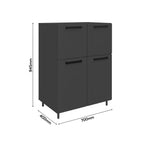 Conjunto Modulado para Lavanderia Área de Serviço Multi Bertolini