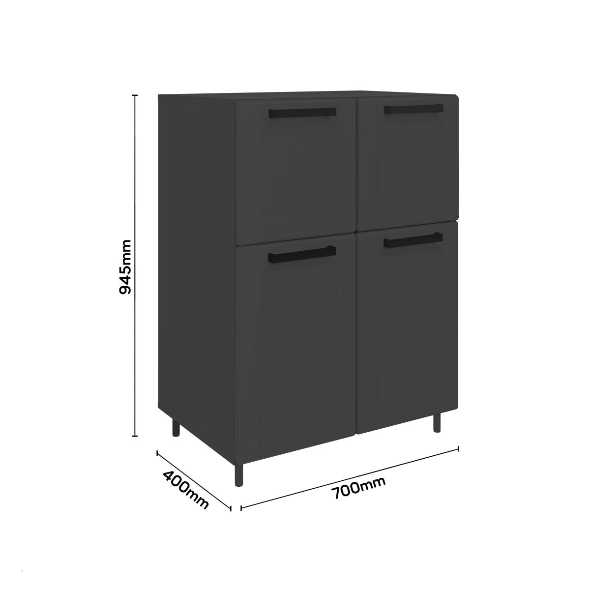 Conjunto Modulado para Lavanderia Área de Serviço Multi Bertolini
