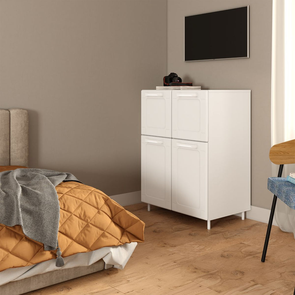 Armário Multiuso 70 cm 4 Portas Bertolini