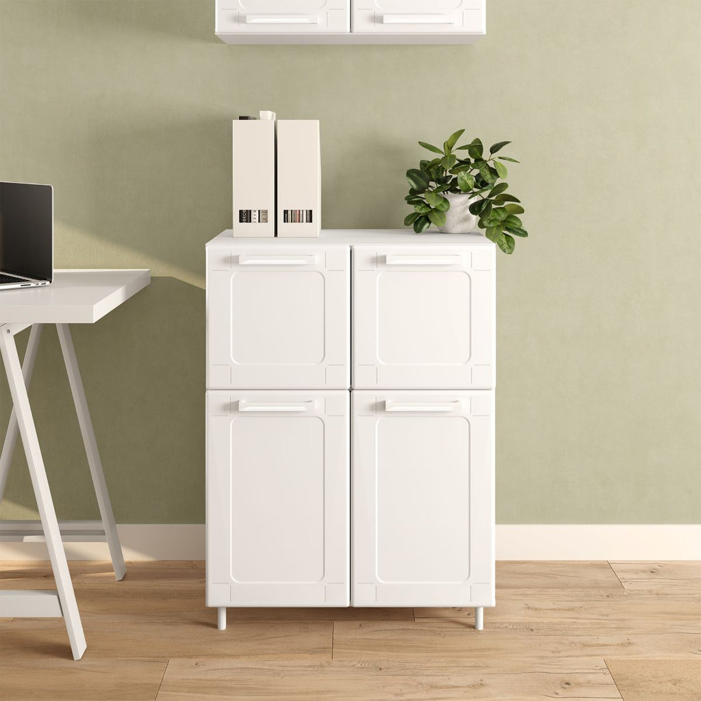 Armário Multiuso 70 cm 4 Portas Bertolini