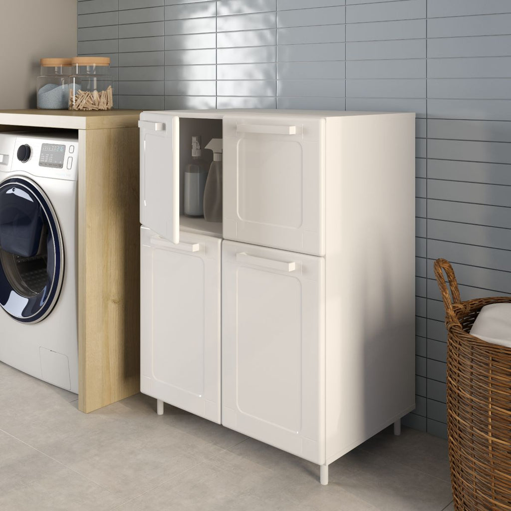 Armário Multiuso 70 cm 4 Portas Bertolini