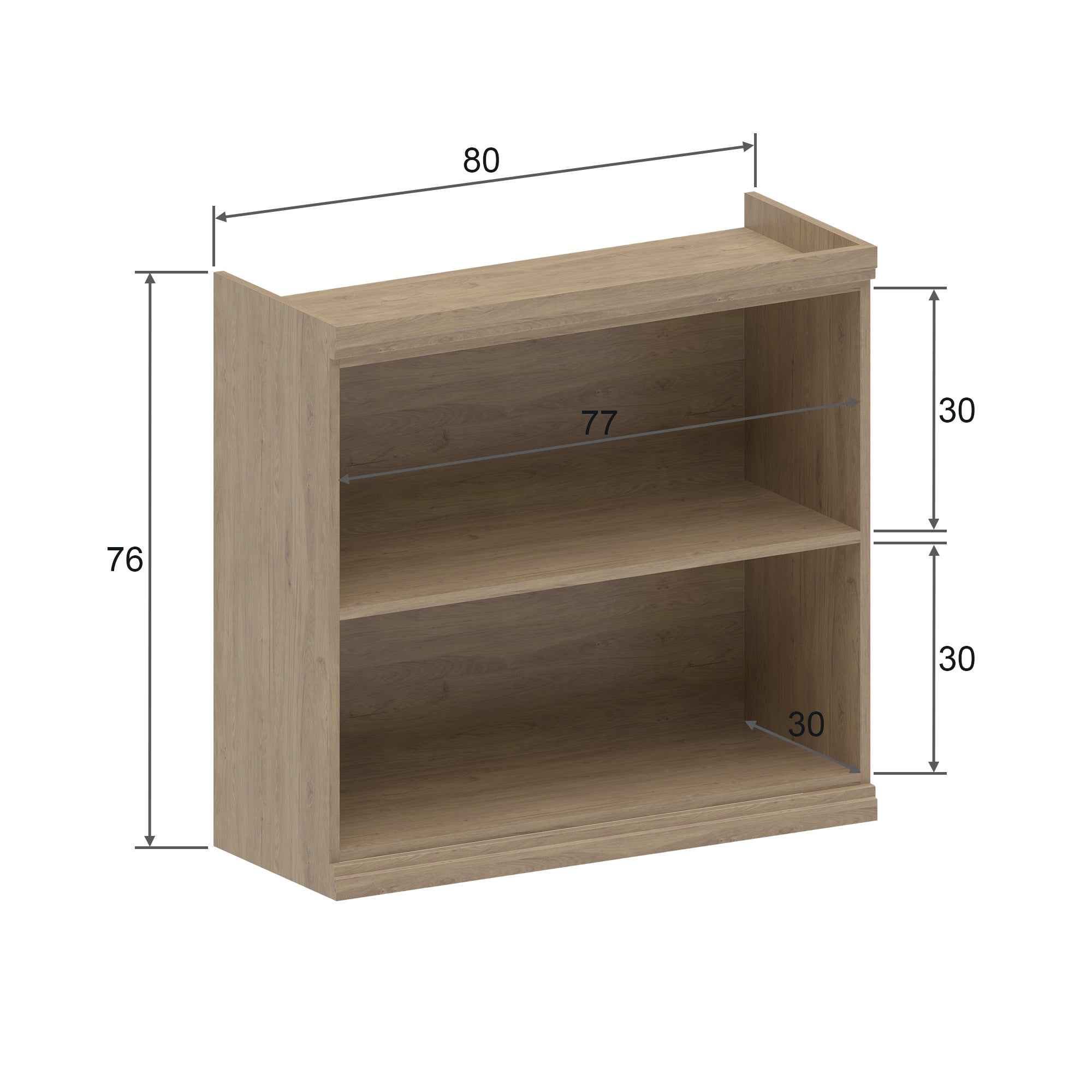 Armário Aéreo para Cozinha 2 Portas Basculantes Moderna Bertolini