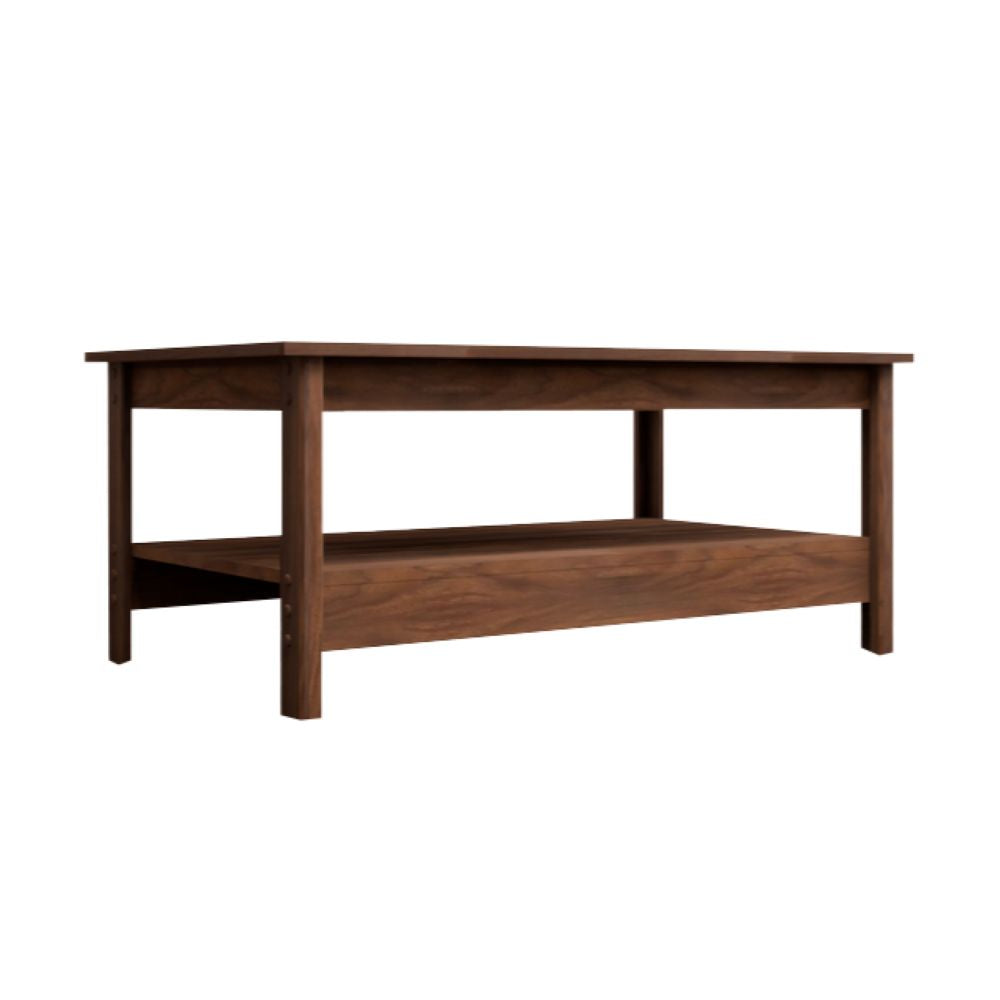 Mesa de Centro Retangular em Madeira 96 cm para Sala de Estar