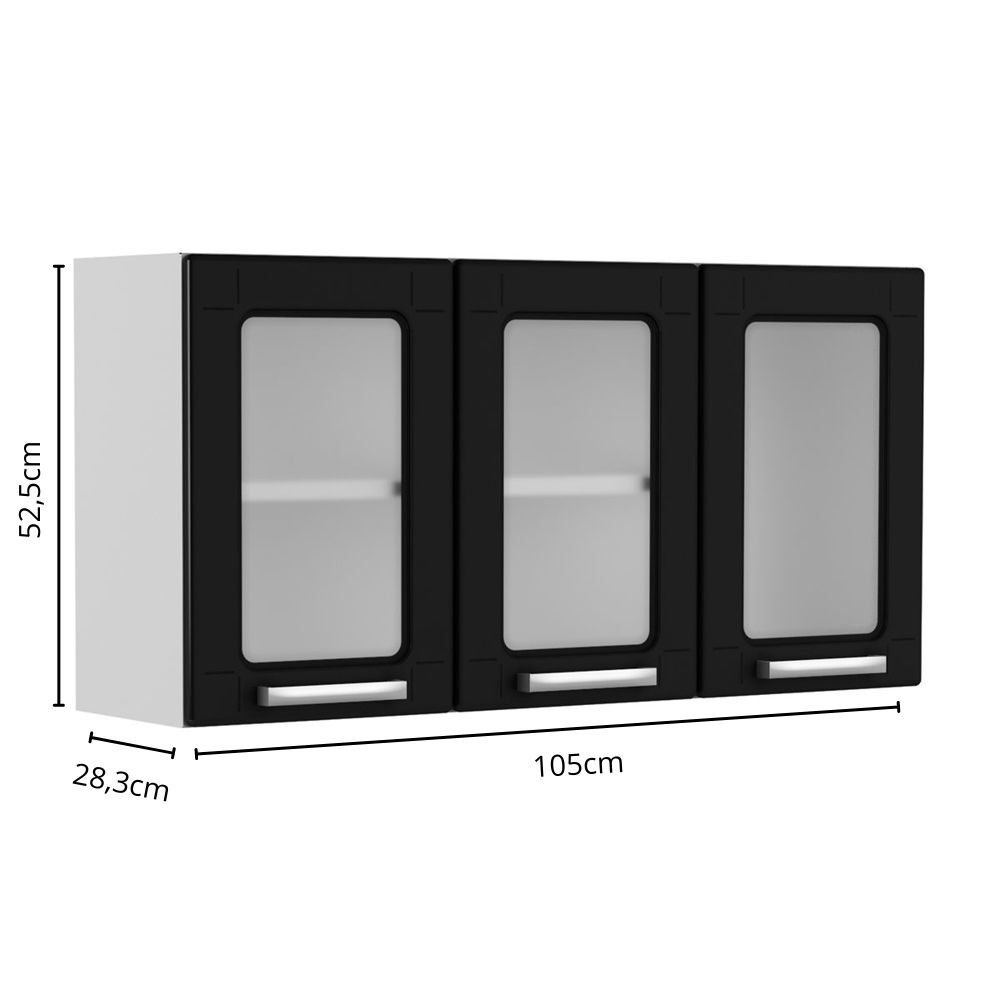 Cozinha Completa Múltipla em Aço 14 Portas 2 Gavetas Bertolini