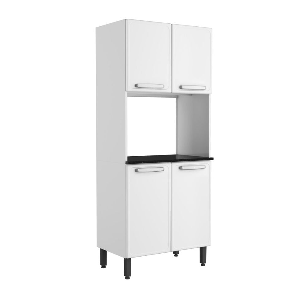 Armário de Cozinha em Aço para Forno 4 Portas Gourmet Bertolini