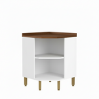 Balcão de Cozinha Canto em Aço com 1 Porta Bella Bertolini