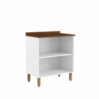 Balcão de Cozinha em Aço com Tampo 2 Portas Bella Bertolini