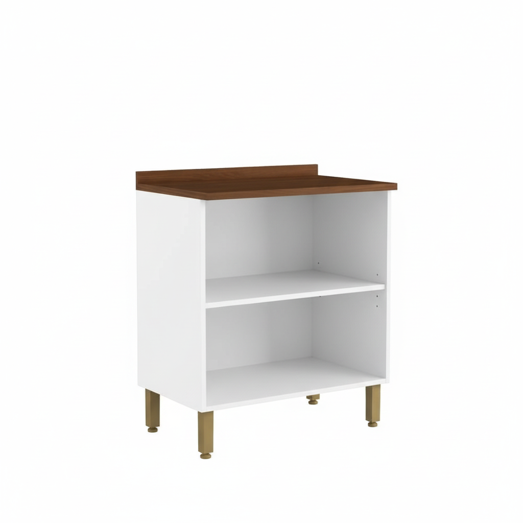 Balcão de Cozinha em Aço com Tampo 2 Portas Bella Bertolini