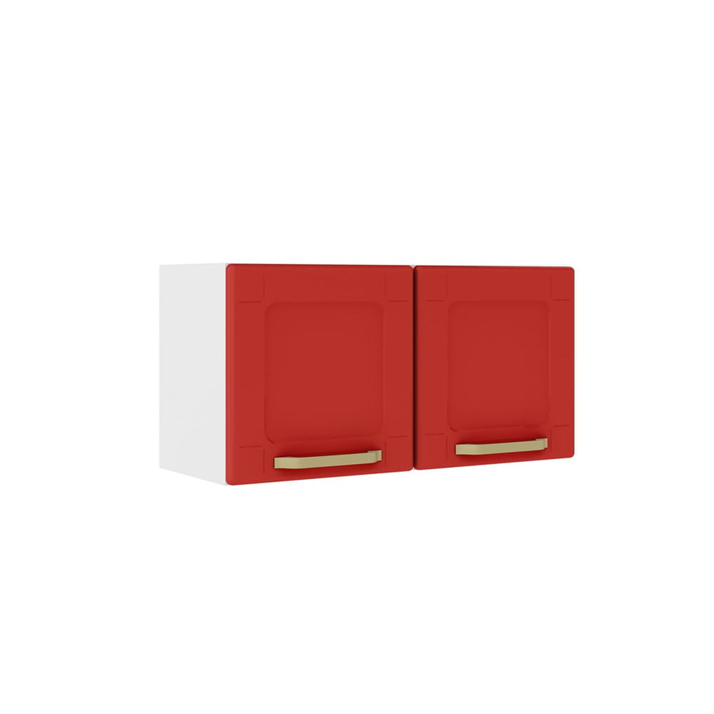 Armário Aéreo de Cozinha em Aço 2 Portas Colors Bertolini