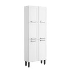 Armário Paneleiro Cozinha em Aço 6 Portas Múltipla Bertolini