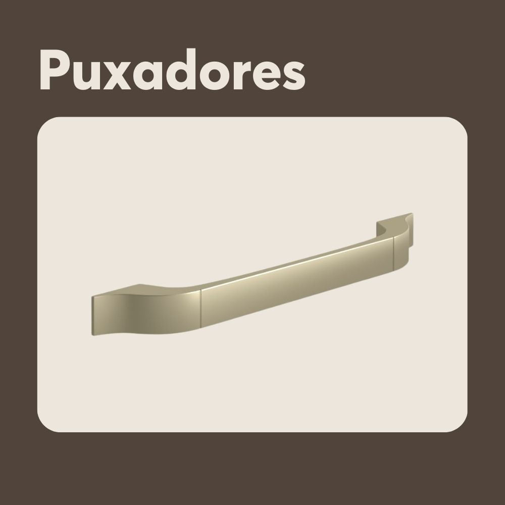 Armário Paneleiro de Cozinha em Aço 6 Portas 2 Vidros Colors Bertolini