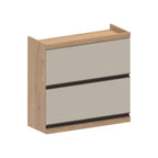 Armário Aéreo para Cozinha 2 Portas Basculantes Moderna Bertolini