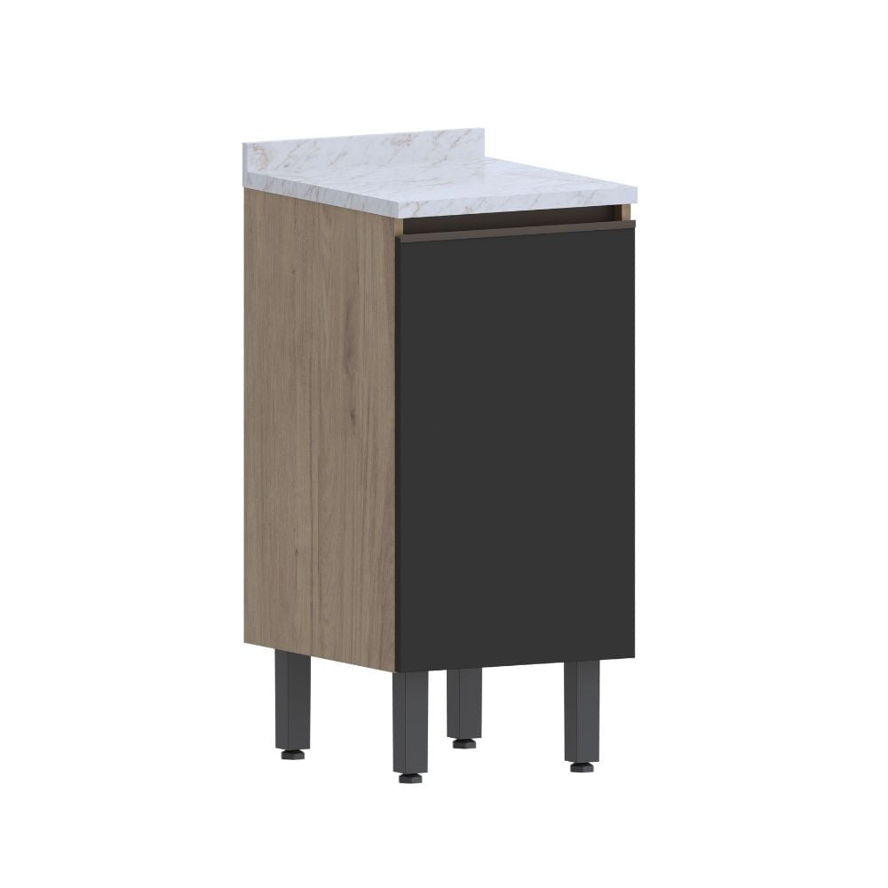 Balcão de Cozinha em MDP com Tampo 1 Porta Urbana Bertolini