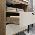 Balcão para Banheiro com Cuba 2 Portas 1 Gaveta Águas Brasileiras Bertolini