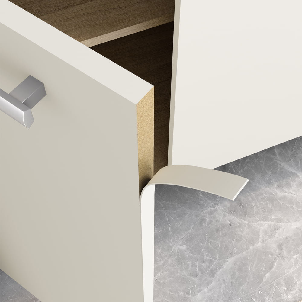 Armário Aéreo para Cozinha com 3 Portas Samba Bertolini