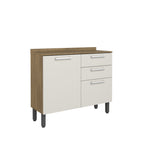 Balcão de Cozinha com Tampo 2 Portas 2 Gavetas Samba Bertolini