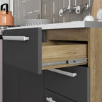 Cozinha Compacta 5 Portas 2 Gavetas Samba Bertolini