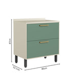 Balcão de Cozinha 80cm com Tampo Gavetão e Porta Basculante Bossa Nova Bertolini