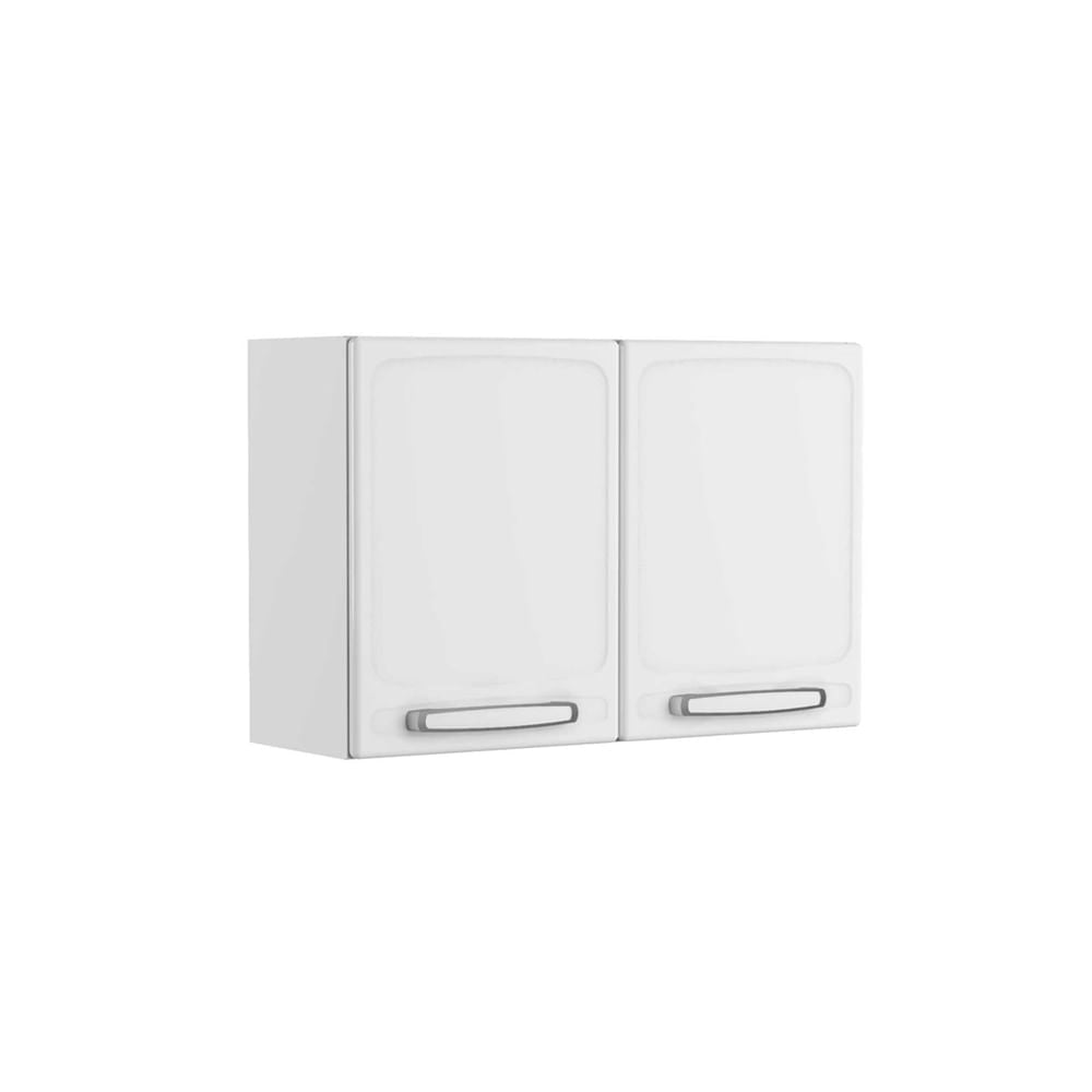 Armário Aéreo Alto para Cozinha em Aço 2 Portas Evidence Bertolini