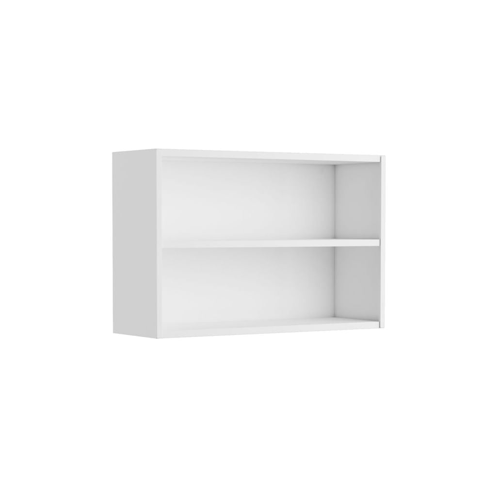 Armário Aéreo de Cozinha em Aço 2 Portas Vidro Evidence Bertolini