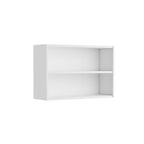 Armário Aéreo de Cozinha em Aço 2 Portas Vidro Evidence Bertolini