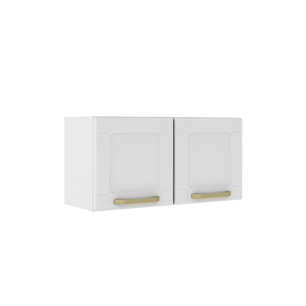 Armário Aéreo de Cozinha em Aço 2 Portas Colors Bertolini