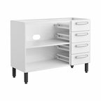 Balcão de Cozinha em Aço 2 Portas 4 Gavetas Evidence Bertolini