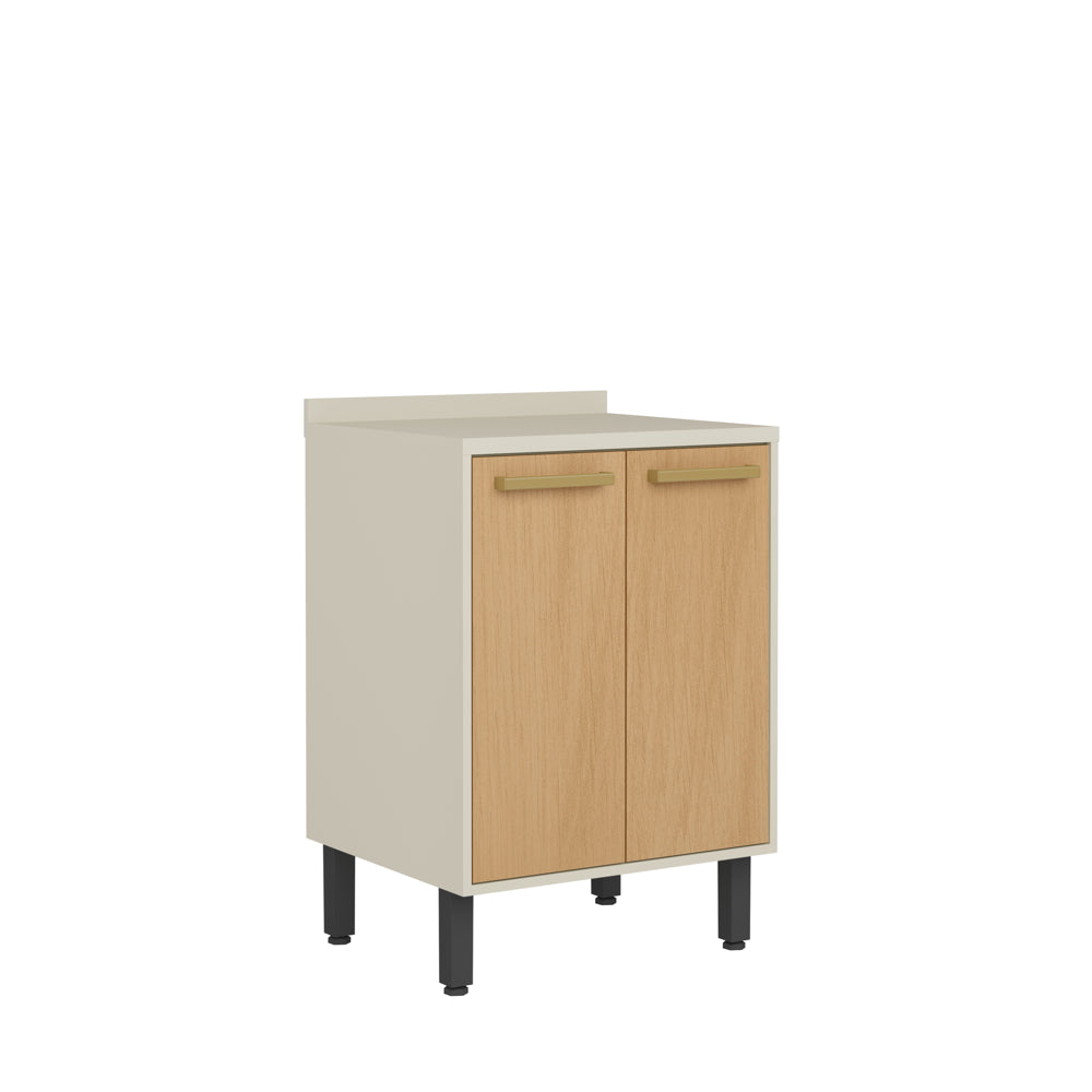 Balcão 60 cm com Tampo 2 Portas Bossa Nova Bertolini