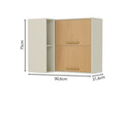 Armário de Cozinha Aéreo de Canto 2 Portas Bossa Nova Bertolini