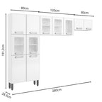 Cozinha de Aço Compacta 3 Peças Gourmet Bertolini