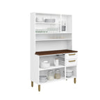 Kit Cozinha em Aço com 6 Portas e 2 Gavetas Essência Bertolini