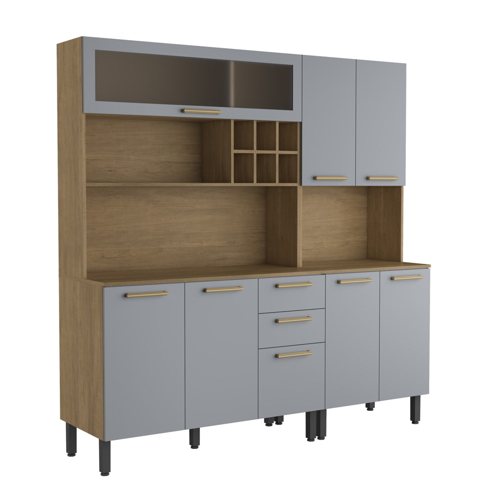 Cozinha Completa Compacta de 190 cm Axé Bertolini